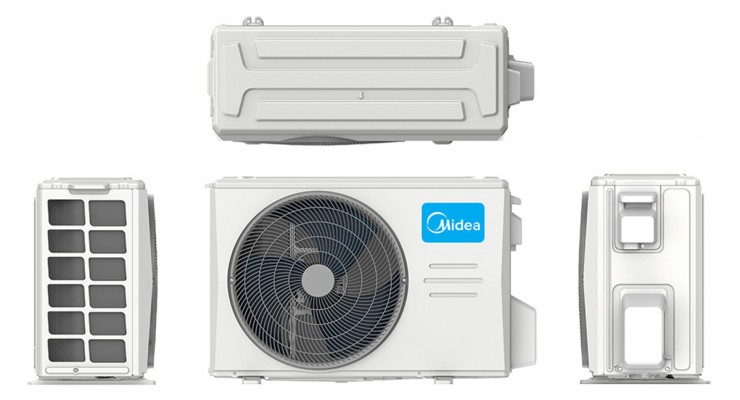 Климатик Midea Solunar EF-24RD1 / MX4-24RD1-EF, 24 000 BTU - Image 7